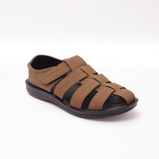 Men's Tan Fisherman Sandals - 6124